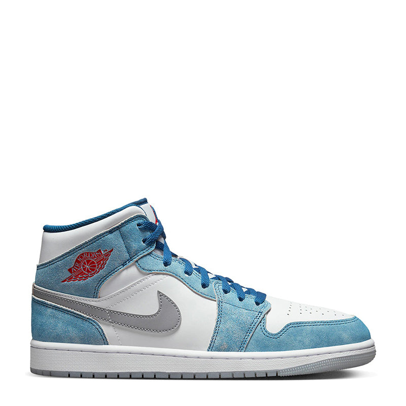 Air Jordan 1 Mid “French Blue Fire Red” (2022)