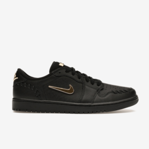 Air Jordan 1 Low Woman's Method of Make Black Metallic Gold