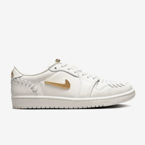 Air Jordan 1 Low Woman's Method of Make Sail Metallic Gold